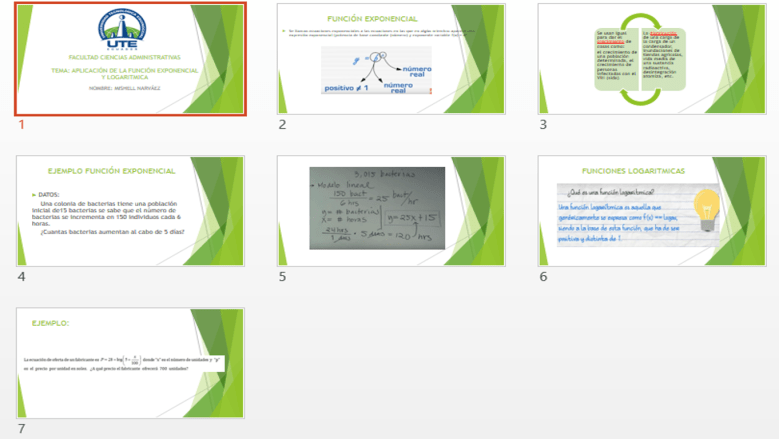 Función exponencial